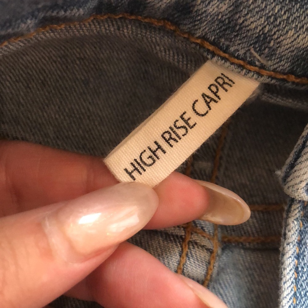 RAG & BONE HIGH RISE CAPRI IN WILEY - Picture 8 of 11